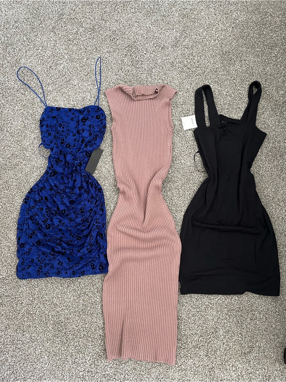 Bundle of 3 Dresses Size S NWT Mini Dress Maxi Dress